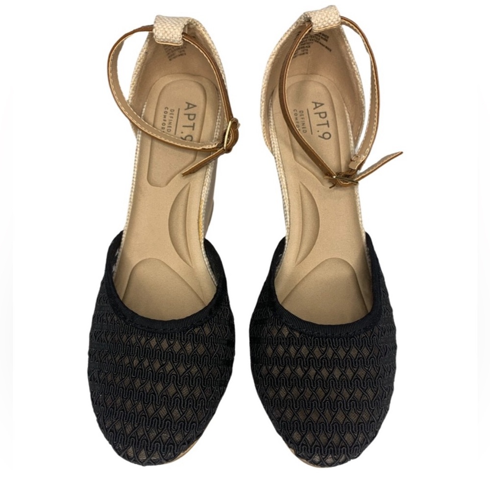 Apt. 9 Jacques Wedge Sandal Memory Foam Women’s Size 6.